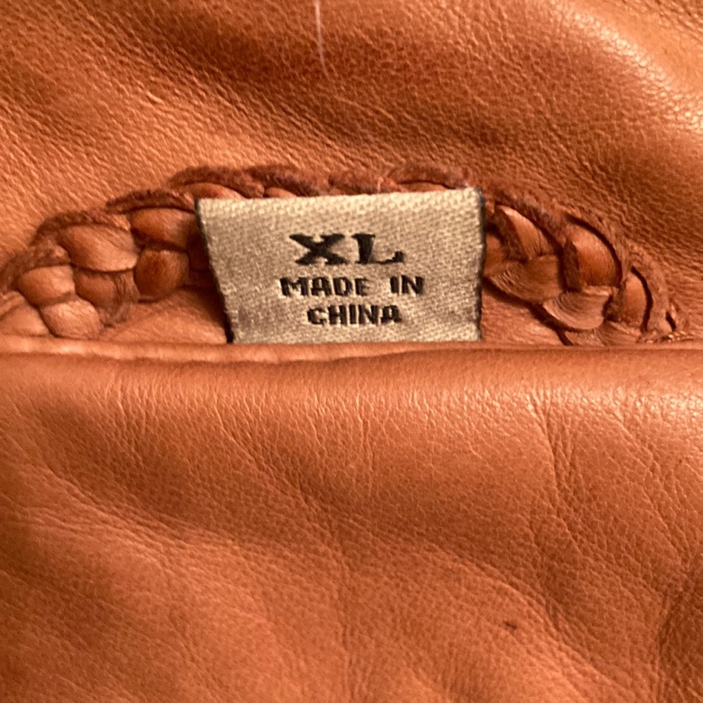 Robert Comstack Lambskin Leather Jacket. Size Xl - image 3